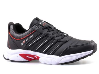 Wickers 2376 Merdane Cilt - Siyah/Beyaz/Kırmızı - Wickers