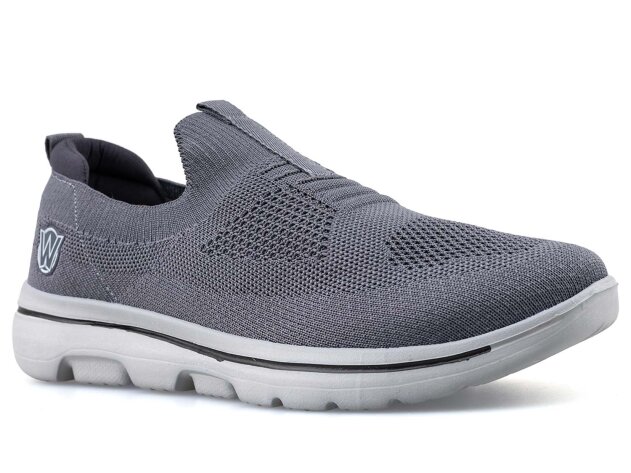 Wickers 2691 Merdane Triko - Füme/Beyaz - 1