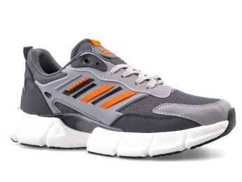 Wickers 2757 Merdane Triko - Füme/Buz/Turuncu - Wickers