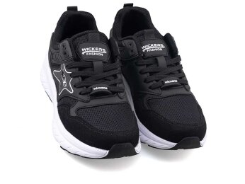 Wickers 2843 Zenne Anrk - Siyah/Beyaz - Wickers