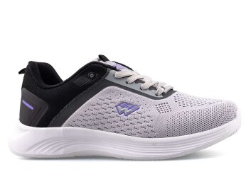 Wickers 2865 Zenne Triko - Gri/Lila - 1