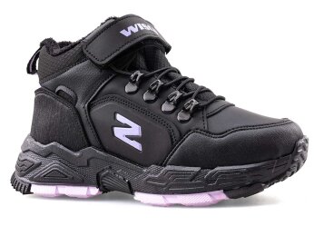 Wisco 02222 Filet Bot Cilt - Siyah/Lila - Wisco