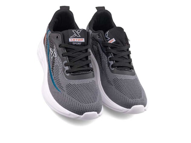  Xstep 2030 Merdane Triko - Füme/Oranj - 2