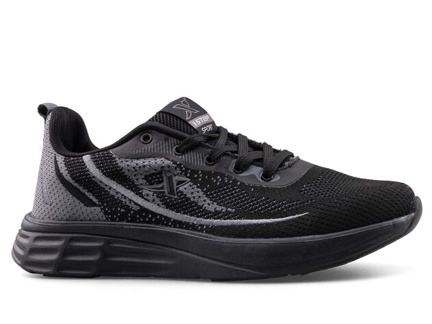  Xstep 2030 Merdane Triko - Siyah/Füme - 1