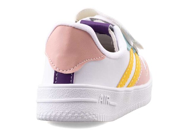 Zerdalife A B Patik Cilt - Beyaz/Pudra/Sarı - 3